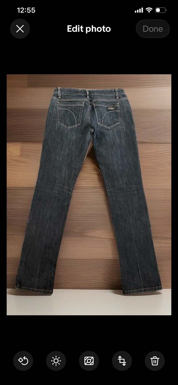 Joe's Jeans Cigarette Dark Wash Denim Jeans Size 27